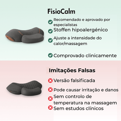 Almofada de massagem térmica 3 em 1