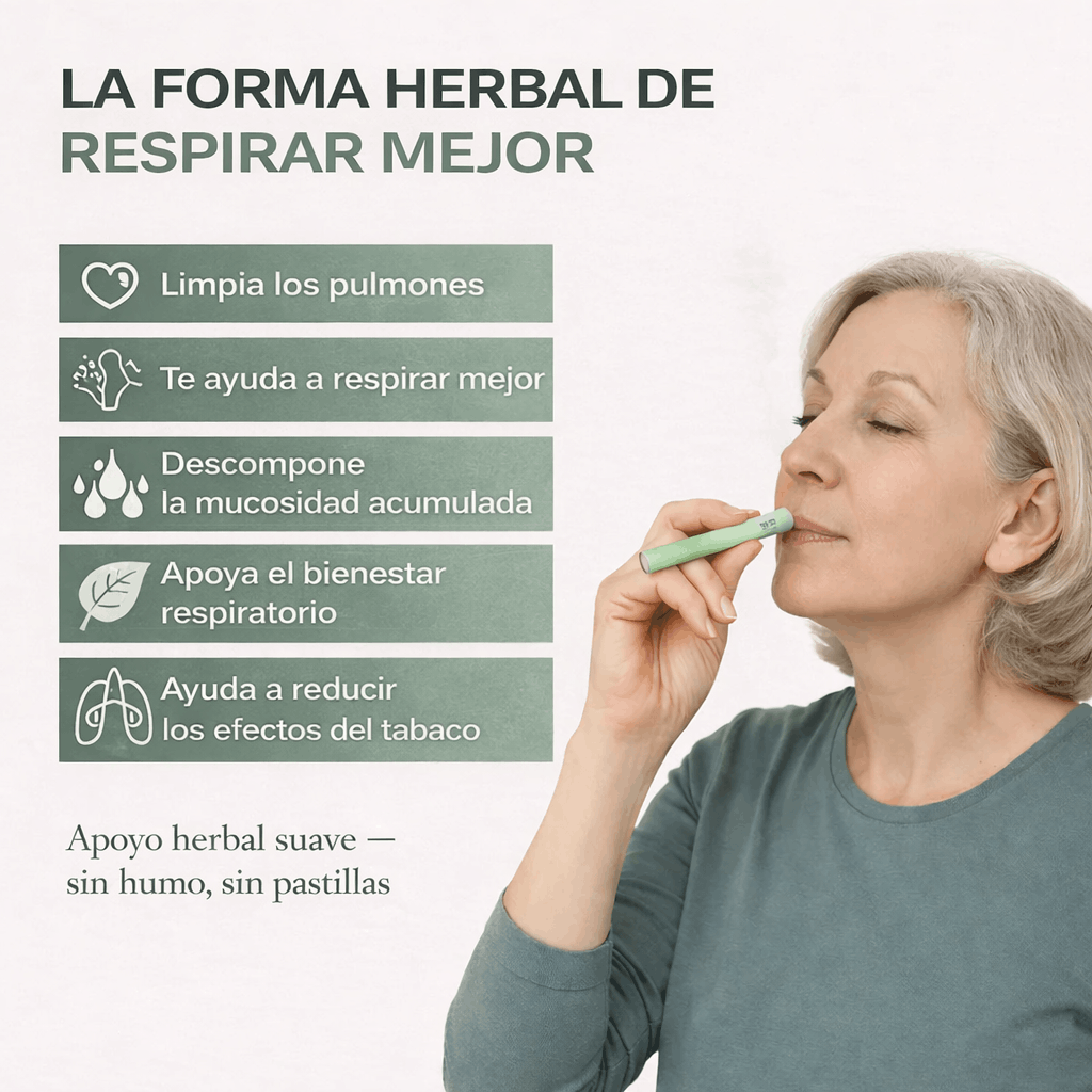HerbaPure | Deja de fumar y limpia el daño tus pulmones rápidamente